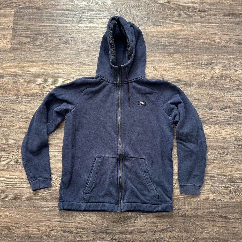 Nike Sportswear 835858-451 Full Zip Hoodie Jacket Men's Size Large Blue